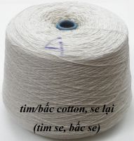6. Tim/bấc cotton se, không sáp (tim/bấc se, chỉ se): làm nến số, nến cây, dây buộc