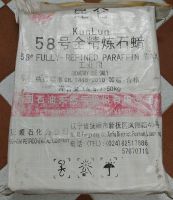 6. Sáp paraffin fully 58 Kunlun Trung Quốc (dạng tấm tảng, màu trắng, không mùi): đổ ly cốc, đổ khuôn